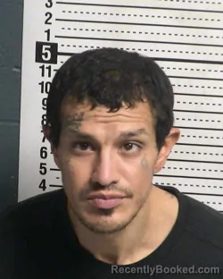 Booking photo from Dona Ana County, New Mexico