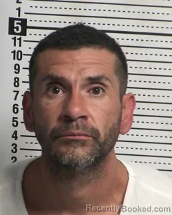 Booking photo from Dona Ana County, New Mexico