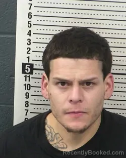 Booking photo from Dona Ana County, New Mexico