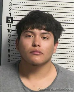 Booking photo from Dona Ana County, New Mexico