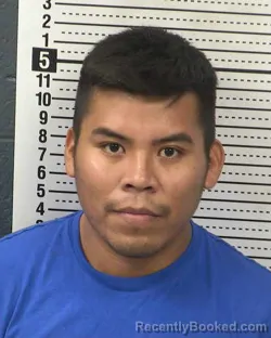 Booking photo from Dona Ana County, New Mexico