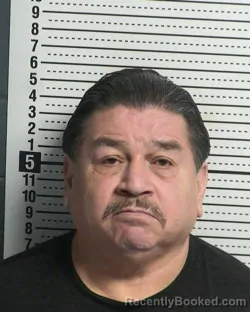 Booking photo from Dona Ana County, New Mexico