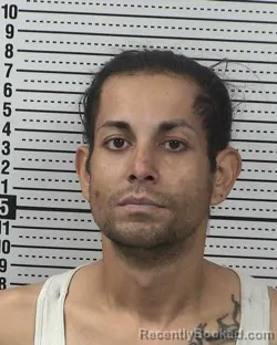 Booking photo from Dona Ana County, New Mexico