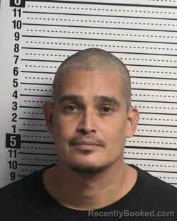 Booking photo from Dona Ana County, New Mexico