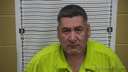 Booking photo from Grant County, New Mexico