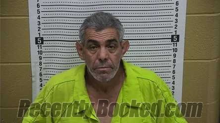 Booking photo from Grant County, New Mexico