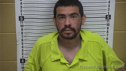 Booking photo from Grant County, New Mexico