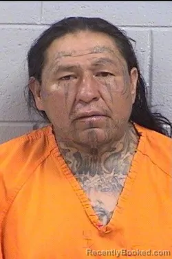 Booking photo from San Juan County, New Mexico