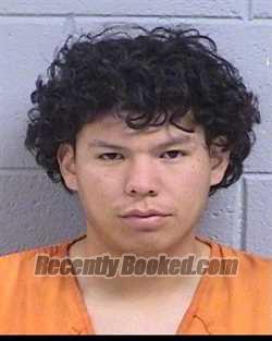 Booking photo from San Juan County, New Mexico