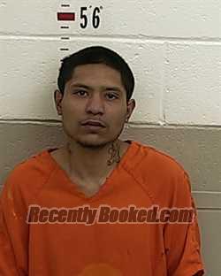 Booking photo from San Miguel County, New Mexico