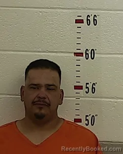 Booking photo from San Miguel County, New Mexico