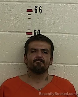Booking photo from San Miguel County, New Mexico