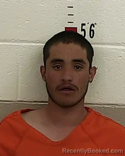 Booking photo from San Miguel County, New Mexico