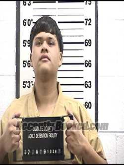 Booking photo from Santa Fe County, New Mexico