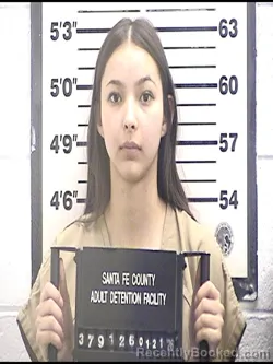 Booking photo from Santa Fe County, New Mexico