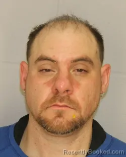 Booking photo from Allegany County, New York