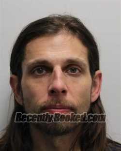 Booking photo from Chemung County, New York