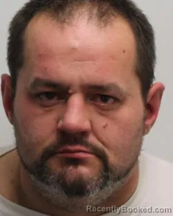 Booking photo from Chemung County, New York