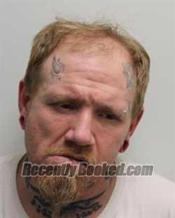 Booking photo from Chemung County, New York