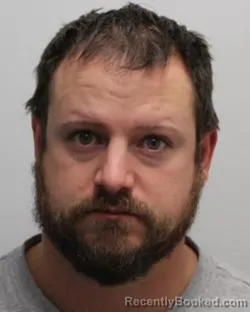 Booking photo from Chemung County, New York