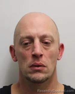 Booking photo from Chemung County, New York