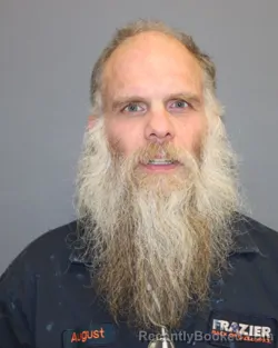 Booking photo from Seneca County, New York