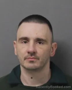 Booking photo from Steuben County, New York