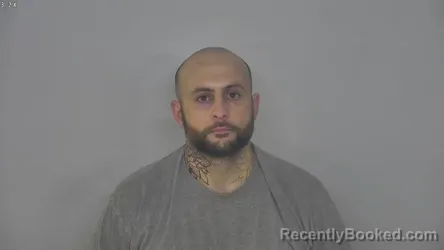 Booking photo from Burleigh County, North Dakota