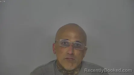 Booking photo from Burleigh County, North Dakota