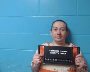 Booking photo from Chambers County, Texas