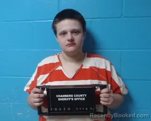 Booking photo from Chambers County, Texas