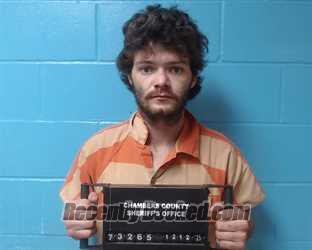 Booking photo from Chambers County, Texas