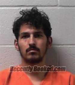 Booking photo from Blaine County, Oklahoma