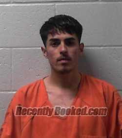 Booking photo from Blaine County, Oklahoma