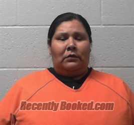 Booking photo from Blaine County, Oklahoma