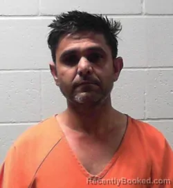 Booking photo from Blaine County, Oklahoma