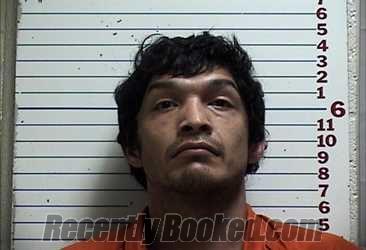 Booking photo from Comanche County, Oklahoma