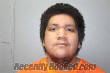 Booking photo from Custer County, Oklahoma