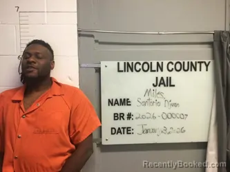 Mugshot of SANTORIO DJUAN MILES