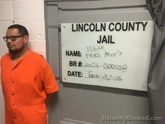 Mugshot of FRED HENRY WHITE