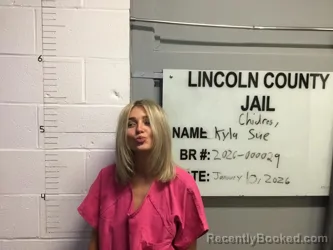 Mugshot of KYLA SUE CHILDRESS