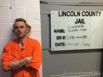 Mugshot of DAKOTA WAYNE LAUDERMILK