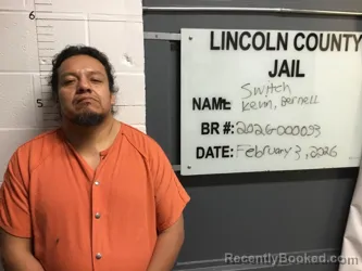 Booking photo from Lincoln County, Oklahoma