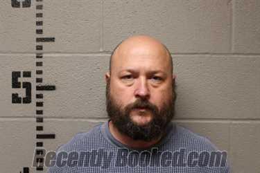 Booking photo from Logan County, Oklahoma