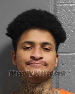 Booking photo from Oklahoma County, Oklahoma