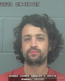 Booking photo from Rogers County, Oklahoma