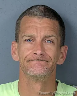 Booking photo from Hernando County, Florida