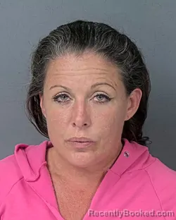 Booking photo from Hernando County, Florida