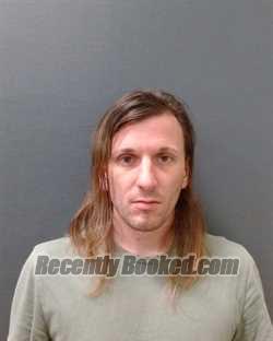 Booking photo from Comal County, Texas