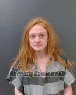 Booking photo from Comal County, Texas